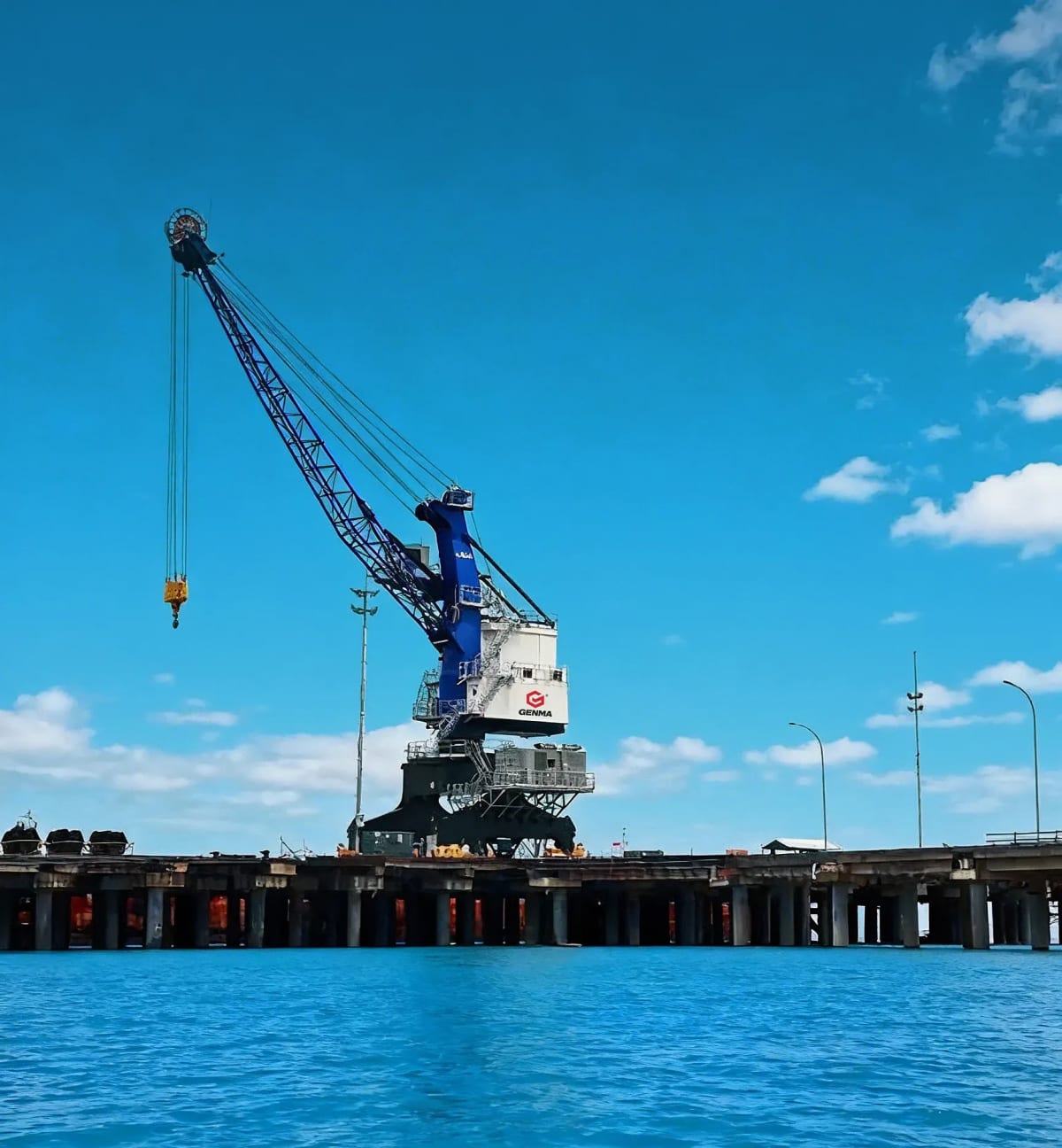Cẩu bờ di động MHC (Mobile Harbor Crane) 3